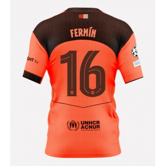 Billige Fotballdrakt Barcelona Fermin Lopez #16 Replika Tredjedrakt 2025-26 Kortermet